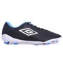 Chuteira Futebol de Campo Umbro Tocco III Preto e Azul