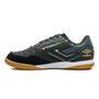Chuteira Umbro Futsal Pro 5 Bump Club Masculino Preto e Dourado