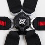 Cinto de 6 Pontos HUPI Racing SPRINT Preto