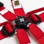 Cinto de 6 Pontos HUPI Racing SPRINT Vermelho