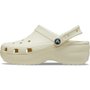 Sandália Crocs Classic Platform Clog Bege Feminino