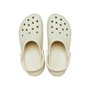 Sandália Crocs Classic Platform Clog Bege Feminino