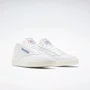 Tênis Reebok Club C 85 Masculino Branco e azul