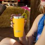 Copo Térmico HUPI Fun 480ML Amarelo