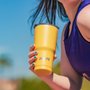 Copo Térmico HUPI Gump 600ML Amarelo