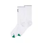 Meia On Elite Run Sock High Branco e Verde
