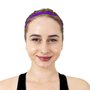 Faixa de Cabelo HUPI Kit 03 Cinza Pink Roxo