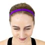 Faixa de Cabelo HUPI Kit 03 Preto Branco e Roxo