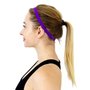 Faixa de Cabelo HUPI Kit 03 Preto Roxo Azul