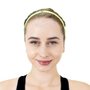 Faixa de Cabelo HUPI Kit 03 Preto Verde Amarelo