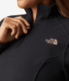 Fleece The North Face Feminino Glacier 1/4 Preto