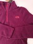Fleece The North Face Feminino Glacier 1/4 Vinho