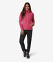 Fleece The North Face TKA 100 Glacier Full Zip com Capuz Feminino Rosa