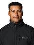 Jaqueta Columbia Masculina Ascender Softshell Preta