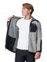 Jaqueta Columbia Masculina Arctic Crest Sherpa Branco/Preto