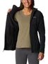 Jaqueta Fleece Columbia Feminina Basin Trail III Preta