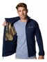 Jaqueta Columbia Canyon Meadows II Softshell Collegiate Azul Masculino