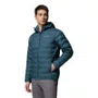 Jaqueta Columbia Delta Ridge II Down Hooded Masculina Azul Petróleo