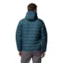 Jaqueta Columbia Delta Ridge II Down Hooded Masculina Azul Petróleo