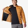 Jaqueta Columbia Down Delta Ridge Sem Capuz Laranja Masculina