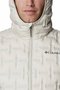 Jaqueta Columbia Down Delta Ridge com Capuz Marfim Masculino