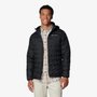 Jaqueta Columbia Down Delta Ridge com Capuz Preto Masculino