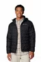 Jaqueta Columbia Down Delta Ridge com Capuz Preto Masculino