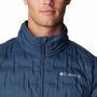 Jaqueta Columbia Down Delta Ridge Sem Capuz Azul Masculino