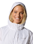 Jaqueta Columbia Feminina Flash Forward II Windbreaker Branca/Preta