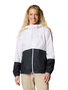 Jaqueta Columbia Feminina Flash Forward II Windbreaker Branca/Preta