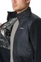 Jaqueta Columbia Fleece Masculina Basin Butte Full Zip Preto