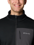Jaqueta Fleece Columbia Masculina Columbia Hike II Preta