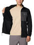 Jaqueta Fleece Columbia Masculina Columbia Hike II Preta