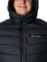 Jaqueta Columbia Masculina Labyrinth Loop com Capuz Plus Size Preta