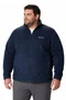 Jaqueta Columbia Masculina Steens Mountain Full Zip 2.0 Plus Size Azul Marinho