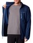 Jaqueta Columbia Park View Fleece Masculino Azul