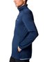 Jaqueta Columbia Park View Fleece Masculino Azul