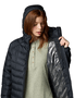 Jaqueta Columbia Feminina Powder Lite Com Capuz Preta