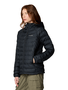 Jaqueta Columbia Feminina Powder Lite Com Capuz Preta