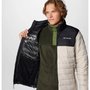 Jaqueta Columbia Powder Lite II Bege/Preto Masculina