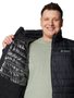 Jaqueta Columbia Masculina Powder Lite II Plus Size Preta