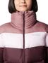 Jaqueta Columbia Feminina Puffect II Colorblock Violeta