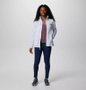Jaqueta Columbia Sweater Weather Full Zip II Snowdrift Branco/Lilás Feminina