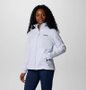 Jaqueta Columbia Sweater Weather Full Zip II Snowdrift Branco/Lilás Feminina