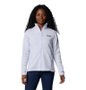 Jaqueta Columbia Sweater Weather Full Zip II Snowdrift Branco/Lilás Feminina