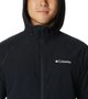 Jaqueta Columbia Tall Heights Hooded Softshell Masculina Preta