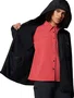 Jaqueta Columbia Feminina Triple Canyon Grid Preta com Capuz