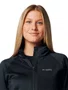 Jaqueta Fleece Columbia Feminina Triple Canyon Grid Preta