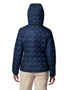 Jaqueta Down Columbia Feminina Delta Ridge II com Capuz Azul Marinho