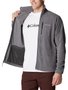 Jaqueta Fleece Columbia Masculina Fast Trek II Cinza